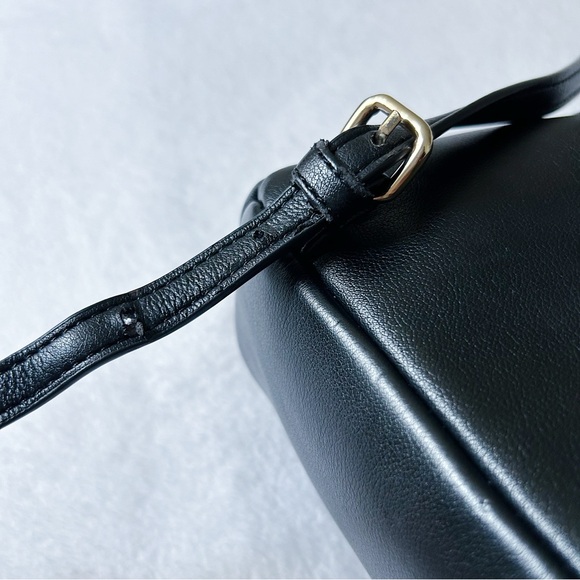 Forever 21 Mini faux Leather Backpack Purse Black - Picture 11 of 14